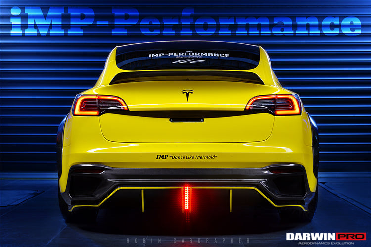 2017-2020 Tesla Model 3 IMPII Performance Partial Carbon Fiber Full Body Kit - DarwinPRO Aerodynamics