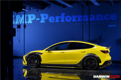 2017-2023 Tesla Model 3 IMP Performance Carbon Fiber Side Skirts - DarwinPRO Aerodynamics