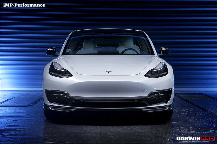 2017-2023 Tesla Model 3 IMP Performance Carbon Fiber Full Kit - DarwinPRO Aerodynamics