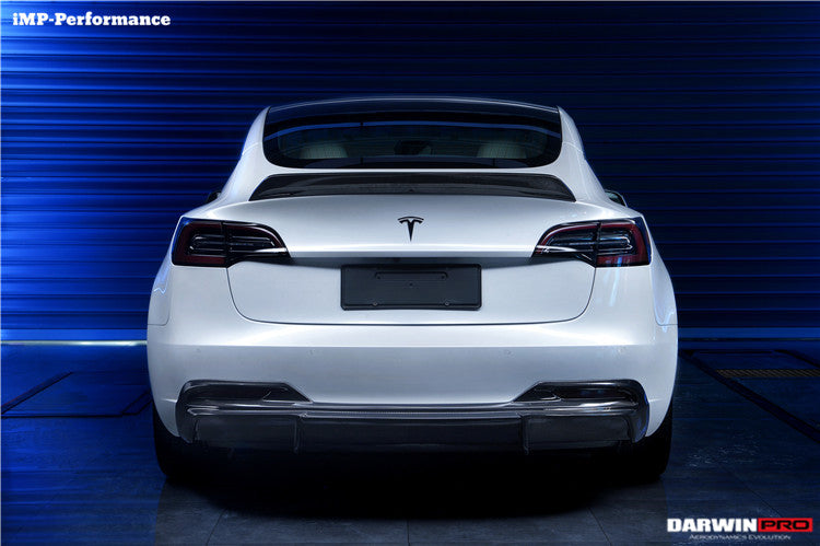 2017-2023 Tesla Model 3 IMP Performance Carbon Fiber Full Kit - DarwinPRO Aerodynamics