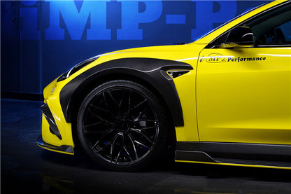 2017-2023 Tesla Model 3 IMP Performance Wide Fender Flares - DarwinPRO Aerodynamics