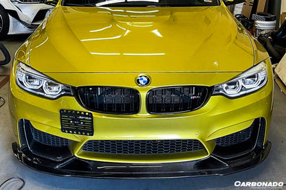 2014-2020 BMW M3 F80 & M4 F82 BS Style Carbon Fiber Front Lip - Carbonado
