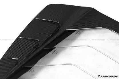 2015-2020 Ferrari 488 Spyder MSY Style Carbon Fiber Engine Hood - Carbonado