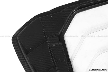 2015-2020 Ferrari 488 Spyder MSY Style Carbon Fiber Engine Hood - Carbonado