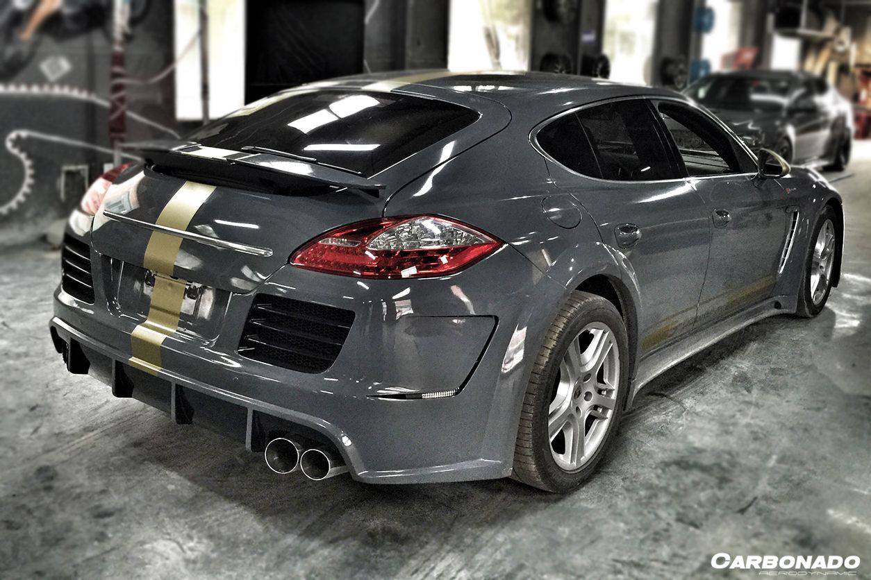 2010-2013 Porsche Panamera 970.1 MSY Style Auto Full Wide Body Kit - Carbonado Aero