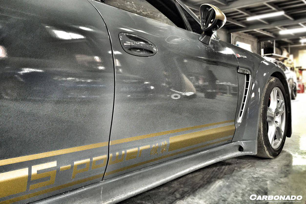 2010-2013 Porsche Panamera 970.1 MSY Style Auto Full Wide Body Kit - Carbonado Aero