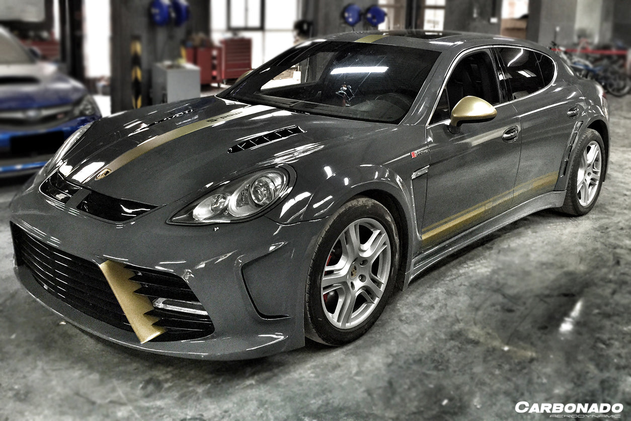 2010-2013 Porsche Panamera 970.1 MSY Style Wide Body Kit - Carbonado