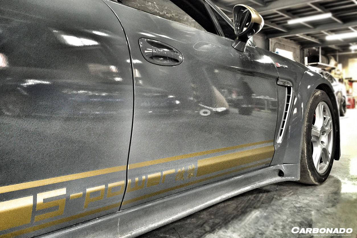 2010-2013 Porsche Panamera 970.1 MSY Style Wide Body Kit - Carbonado