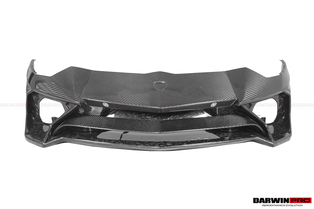 2011-2021 Lamborghini Aventador LP700 LP740 Coupe/Roadster SV Style Front Bumper - DarwinPRO Aerodynamics