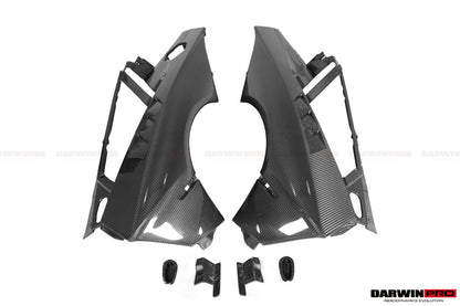 2011-2016 Lamborghini Aventador LP700 Roadster SV-BKSSII Style Wide Body Carbon Fiber Aero Full Kit - DarwinPRO Aerodynamics
