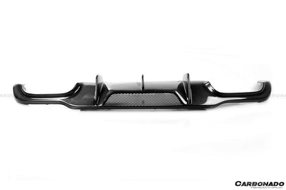 2012-2014 Mercedes Benz W204 C63 AMG Sedan VS Style Carbon Fiber Rear Lip - Carbonado