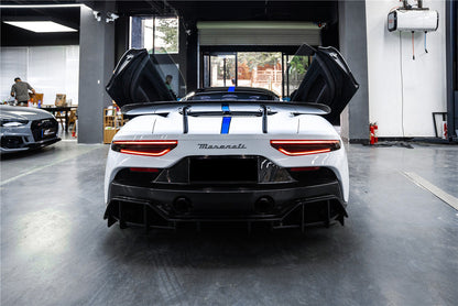 2020-UP Maserati MC20 SVD Style Dry Carbon Fiber GT Wing - Carbonado