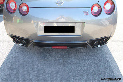 2012-2016 Nissan GTR R35 DBA OEM Style Carbon Fiber Rear Lip