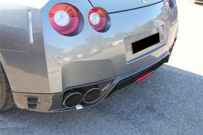 2012-2015 Nissan GTR R35 DBA  Carbon Fiber Rear Diffuser - DarwinPRO Aerodynamics