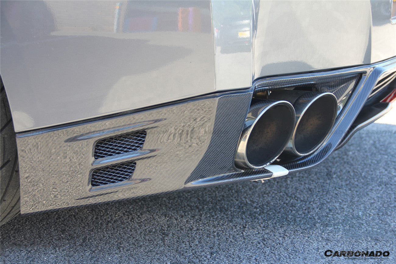2012-2016 Nissan GTR R35 DBA OEM Style Carbon Fiber Rear Lip