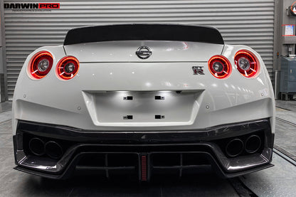 2017-2022 Nissan GTR R35 EBA BKSS Style Carbon Fiber Rear Diffuser - DarwinPRO Aerodynamics