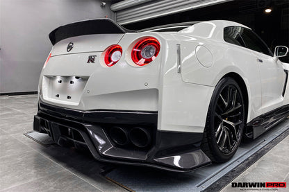 2017-2022 Nissan GTR R35 EBA BKSS Style Carbon Fiber Rear Diffuser - DarwinPRO Aerodynamics