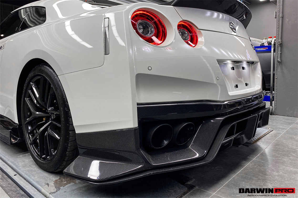 2017-2022 Nissan GTR R35 EBA BKSS Style Carbon Fiber Rear Diffuser - DarwinPRO Aerodynamics