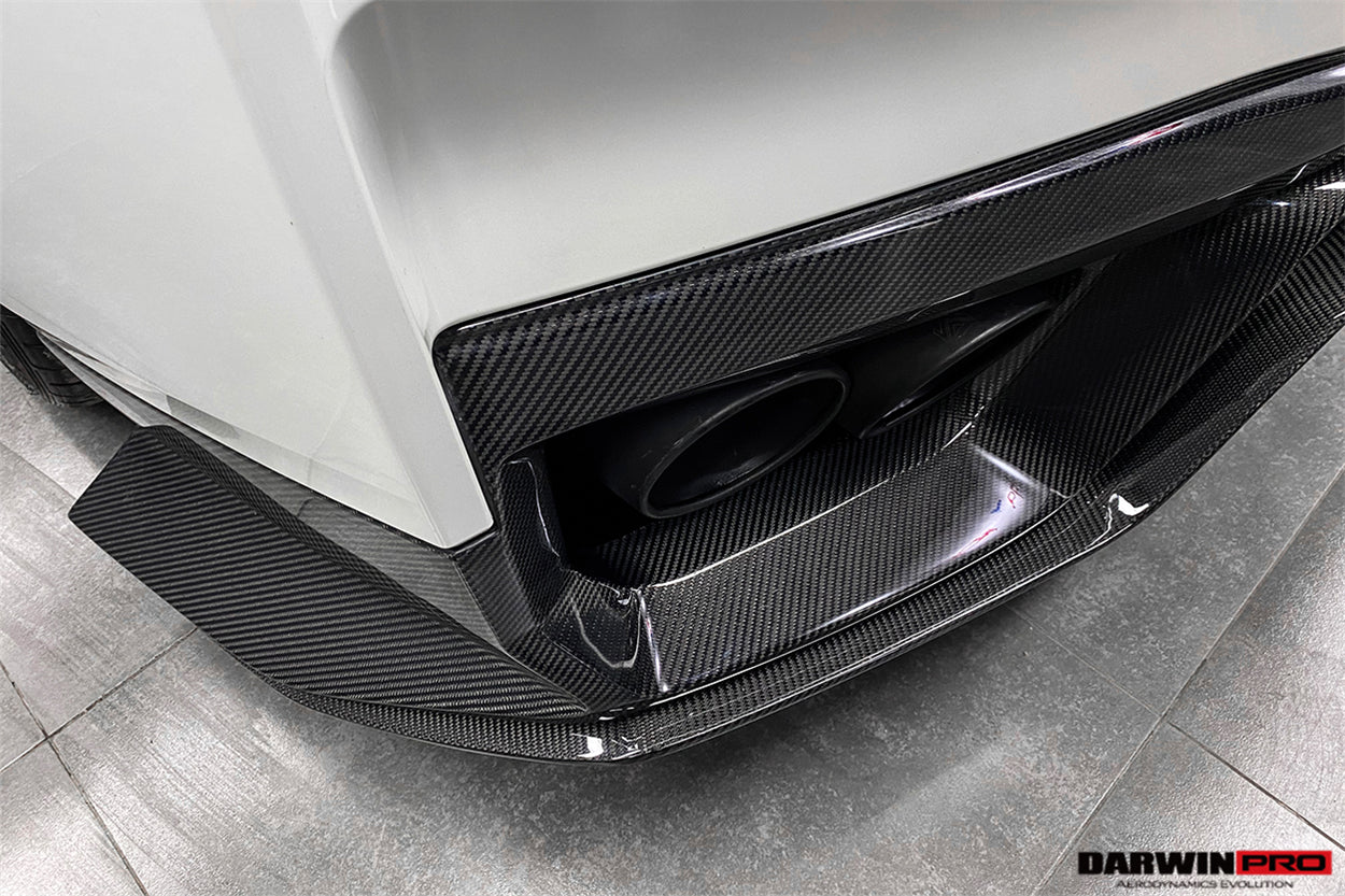 2017-2022 Nissan GTR R35 EBA BKSS Style Carbon Fiber Rear Diffuser - DarwinPRO Aerodynamics
