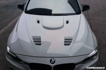 2013-2019 BMW 3 Series F30 F35 VRS Style Carbon Fiber Hood - Carbonado