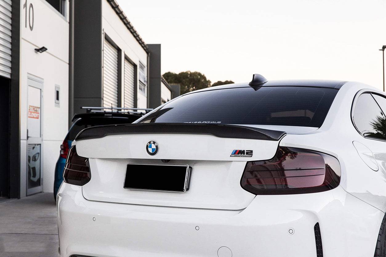2016-2020 BMW 2 Series M2/M2C F87 F22 VRS Style Trunk Spoiler - Carbonado
