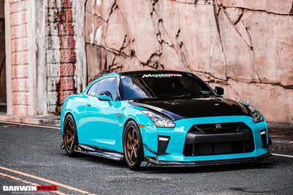 2008-2022 Nissan GTR R35 EBA BKSS Style Carbon Fiber Side Skirts - DarwinPRO Aerodynamics