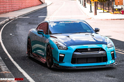2017-2022 Nissan GTR R35 EBA BKSS Style Carbon Fiber Front Lip - DarwinPRO Aerodynamics