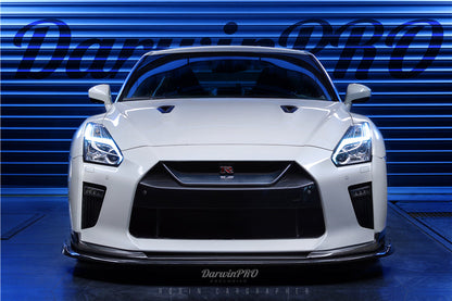 2017-2022 Nissan GTR R35 EBA BKSS Style Carbon Fiber Front Lip - DarwinPRO Aerodynamics