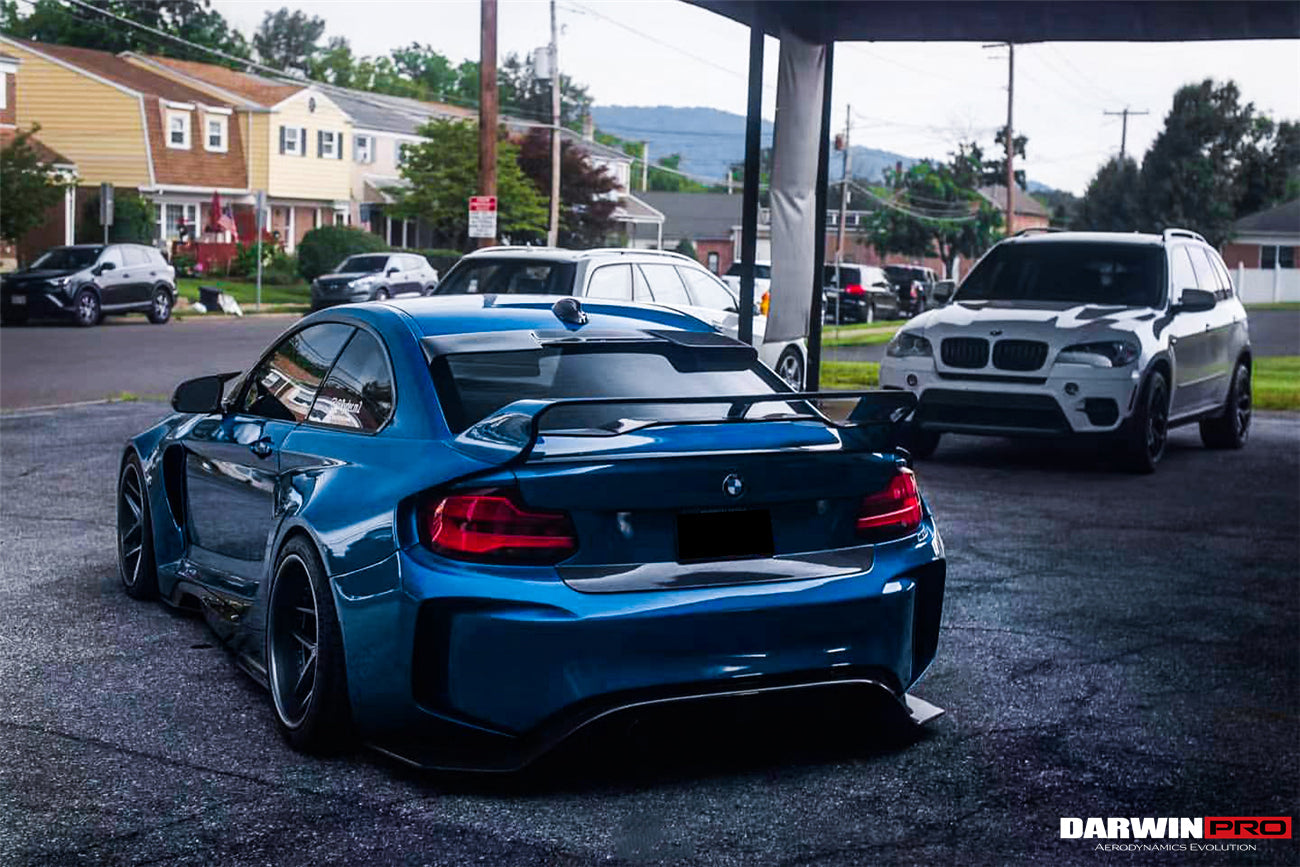2014-2020 BMW M2 / 2 Series F22 F87 VR Style Roof Spoiler - DarwinPRO Aerodynamics