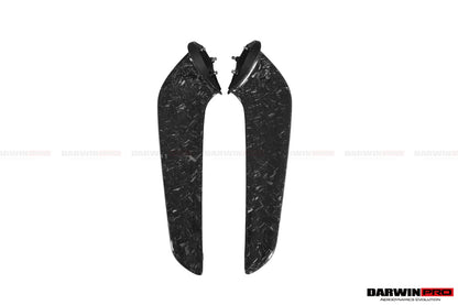 2010-2015 Ferrari 458 Coupe/Spyder Carbon Fiber Front Canards - DarwinPRO Aerodynamics