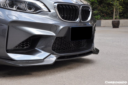 2016-2020 BMW M2 F87 VRS Style Carbon FIber Front Lip - Carbonado