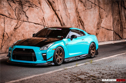 2017-2022 Nissan GTR R35 EBA BKSS Style Carbon Fiber Front Lip - DarwinPRO Aerodynamics