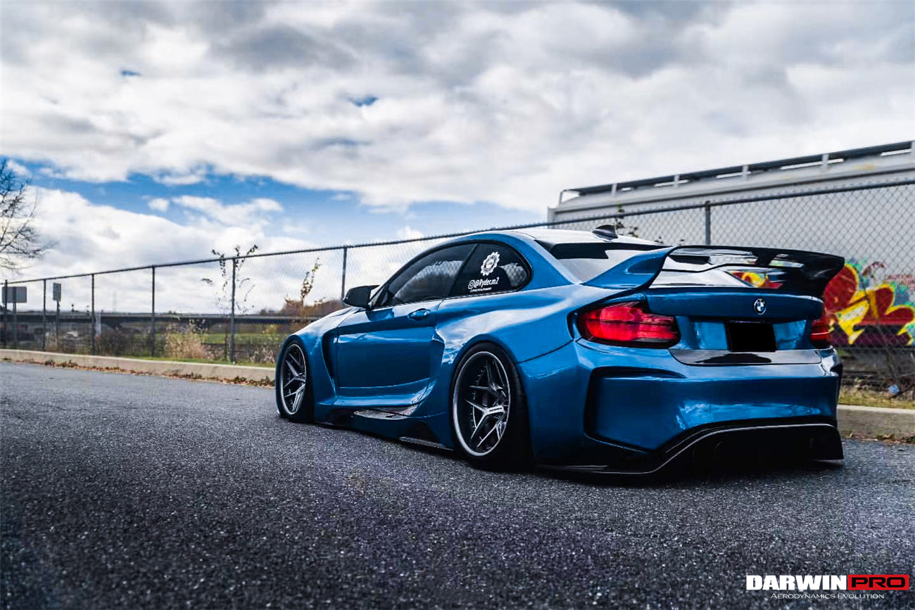 2014-2020 BMW M2 / 2 Series F22 F87 VR Style Roof Spoiler - DarwinPRO Aerodynamics