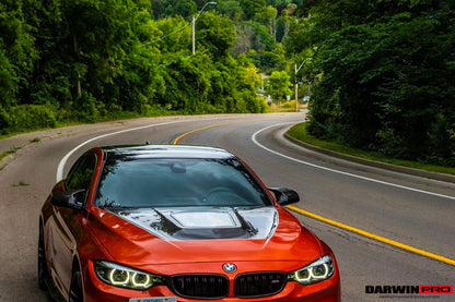 2014-2020 BMW M3/M4 IMP Performance Partial Carbon Fiber Hood - DarwinPRO Aerodynamics