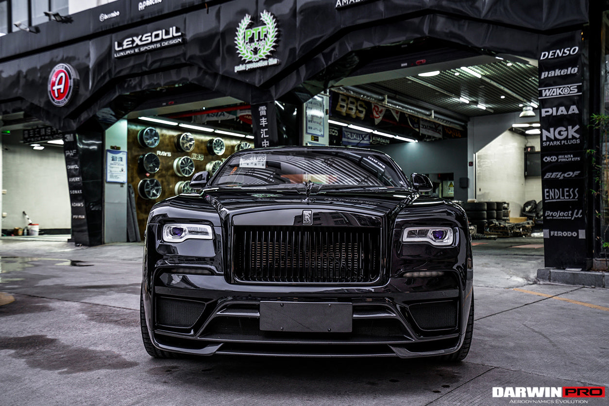 2016-2020 Rolls-Royce Wraith/Dawn - BKSS Portion Carbon Fiber Front Bumper - DarwinPRO Aerodynamics