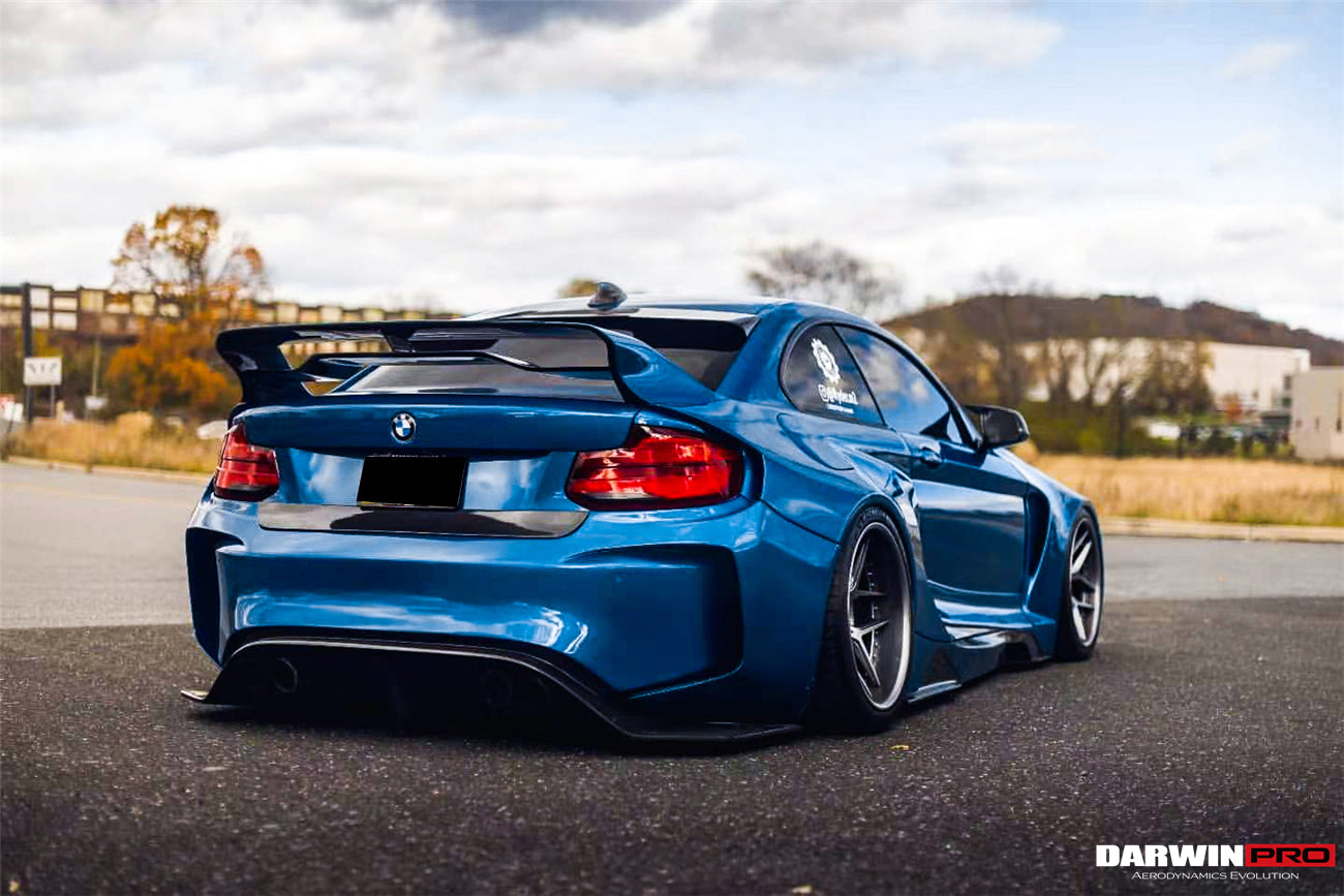 2014-2020 BMW M2 / 2 Series F22 F87 VR Style Roof Spoiler - DarwinPRO Aerodynamics