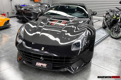 2012-2017 Ferrari F12 Berlinetta IMP Performance Carbon Fiber Hood - DarwinPRO Aerodynamics