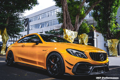 2015-2018 Mercedes Benz W205 C63/S AMG Coupe IMP Performance Partial Carbon Fiber Full Body Kit - DarwinPRO Aerodynamics