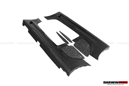 2010-2015 Mercedes Benz W197 SLS AMG BKSS Style Side Skirts & Fender - DarwinPRO Aerodynamics