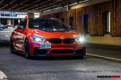 2014-2020 BMW M3/M4 IMP Performance Partial Carbon Fiber Hood - DarwinPRO Aerodynamics