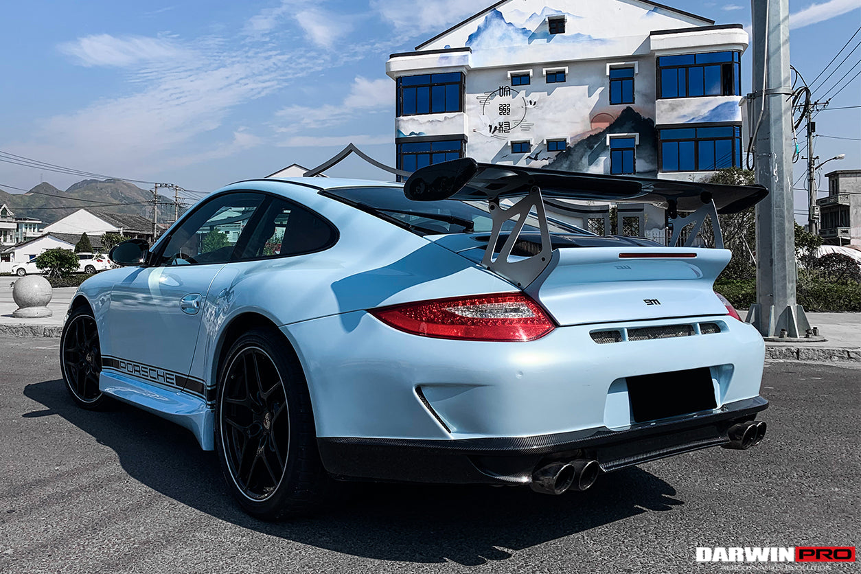 2009-2012 Porsche 911 997.2 Carrera & S & 4S GT3 Style Rear Bumper - DarwinPRO Aerodynamics