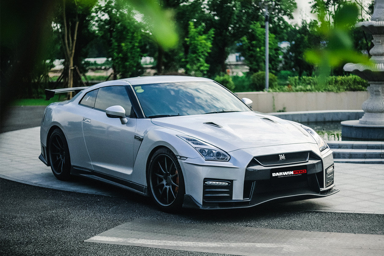 2008-2022 Nissan GTR R35 CBA/DBA NSM Style Carbon Fiber Side Skirts - DarwinPRO Aerodynamics