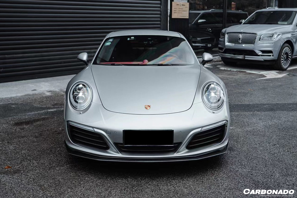 2016-2019 Porsche 911 991.2 Carrera/Targa/S/4S/GTS OD Style Front Lip - Carbonado