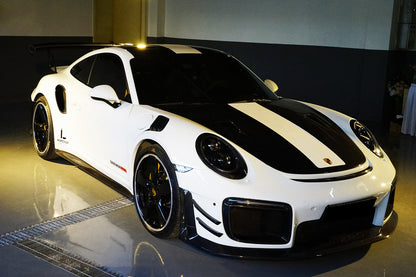 2013-2019 Porsche 991 Turbo/S OEM Style Carbon Fiber Quarter Panel Side Scoops - DarwinPRO Aerodynamics
