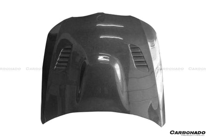 2008-2012 BMW 3 Series E90 LCI VRS Style Carbon Fiber Hood - Carbonado