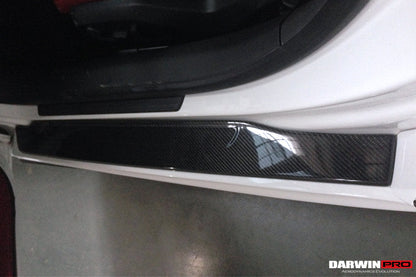 2006-2015 Audi R8 Coupe/Spyder P Style Carbon Fiber Door Sills Steps Cover - DarwinPRO Aerodynamics