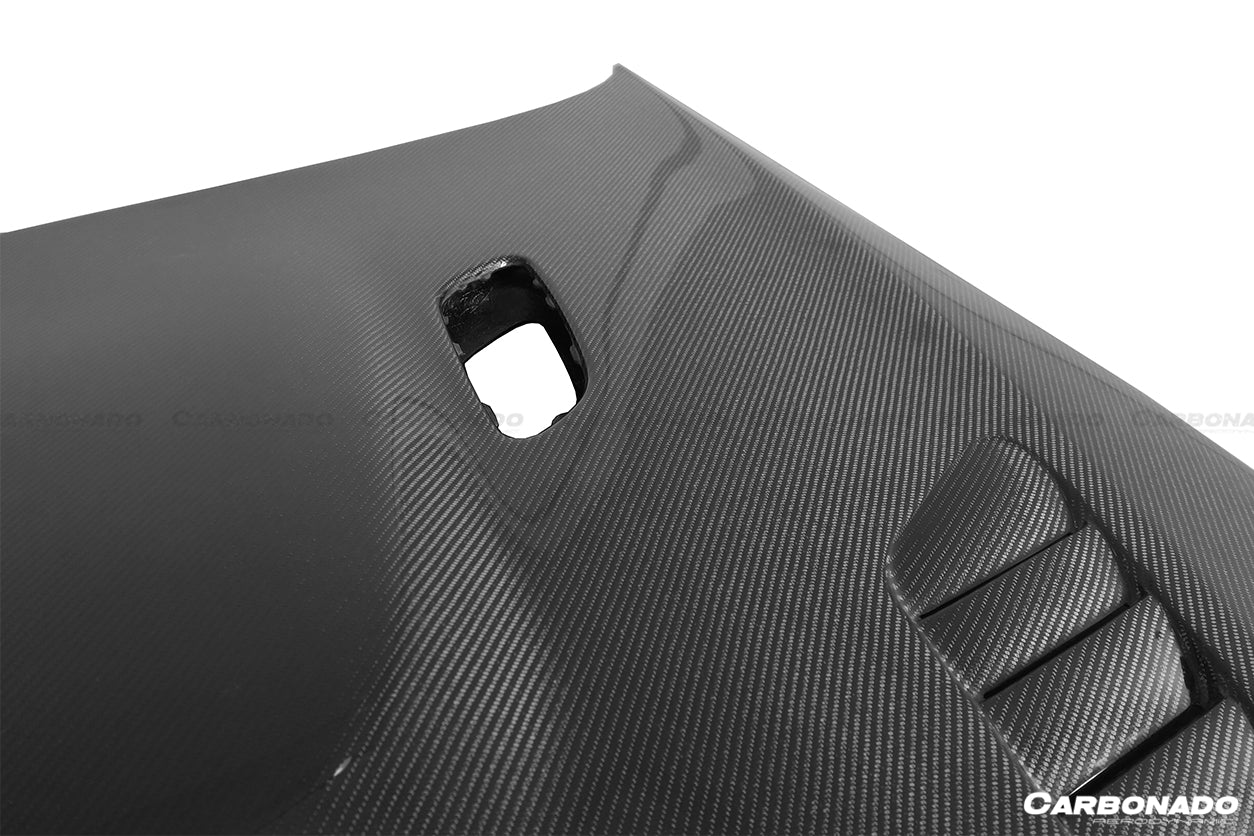 2008-2012 BMW M3 E92/E93 VRS Style Carbon Fiber Hood - Carbonado