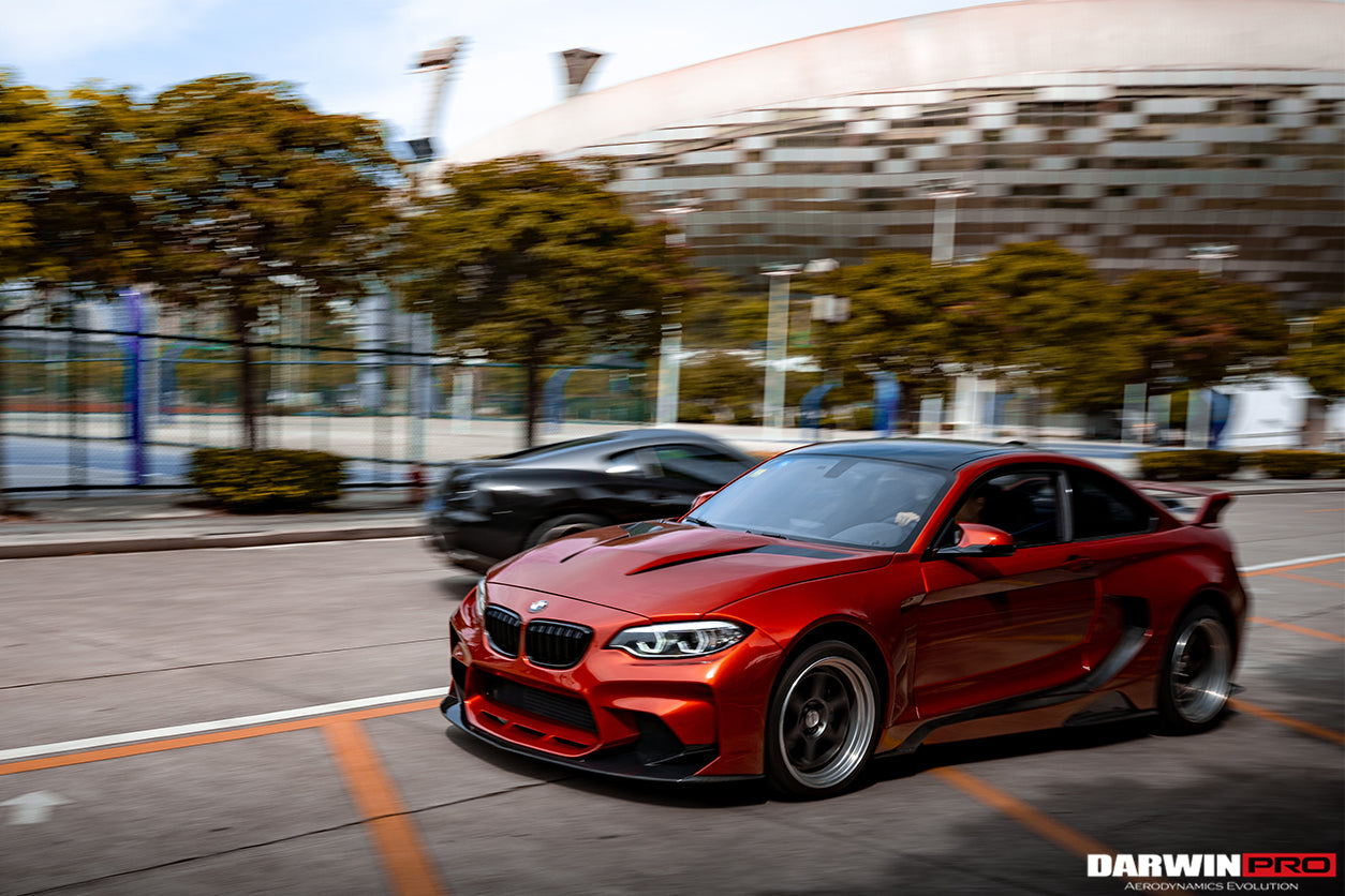 2014-2019 BMW 2 Series F22 VR Style Partial Carbon Fiber Wide Body Full Body Kit - DarwinPRO Aerodynamics