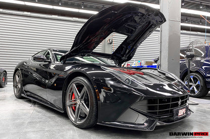 2012-2017 Ferrari F12 Berlinetta IMP Performance Carbon Fiber Hood - DarwinPRO Aerodynamics