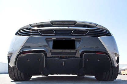 2011-2017 McLaren MP4 12C/650S VS Style Rear Bumper & Diffuser - Carbonado